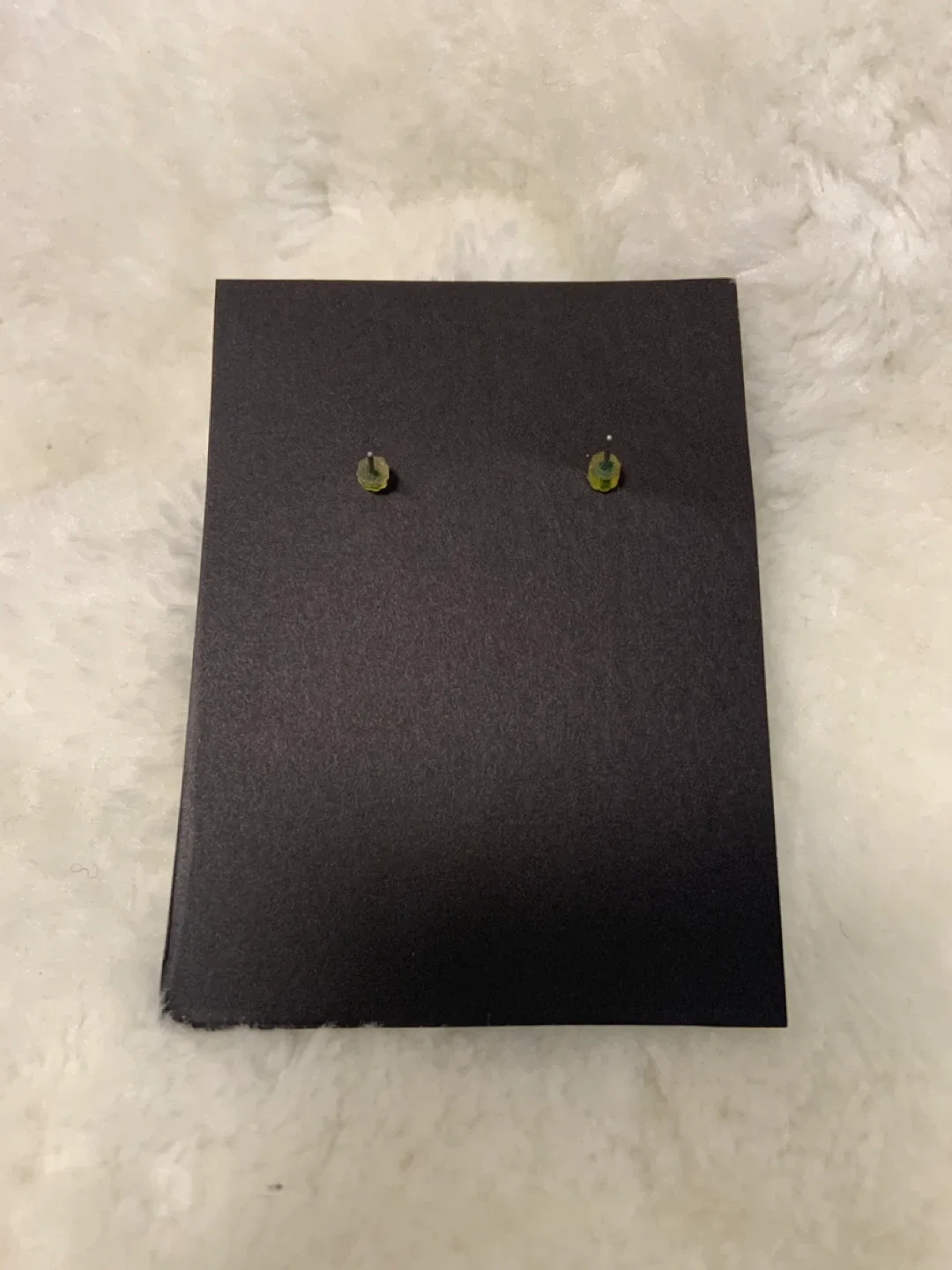 Orange & Gold Tone Dangle Earrings image indicator(3)