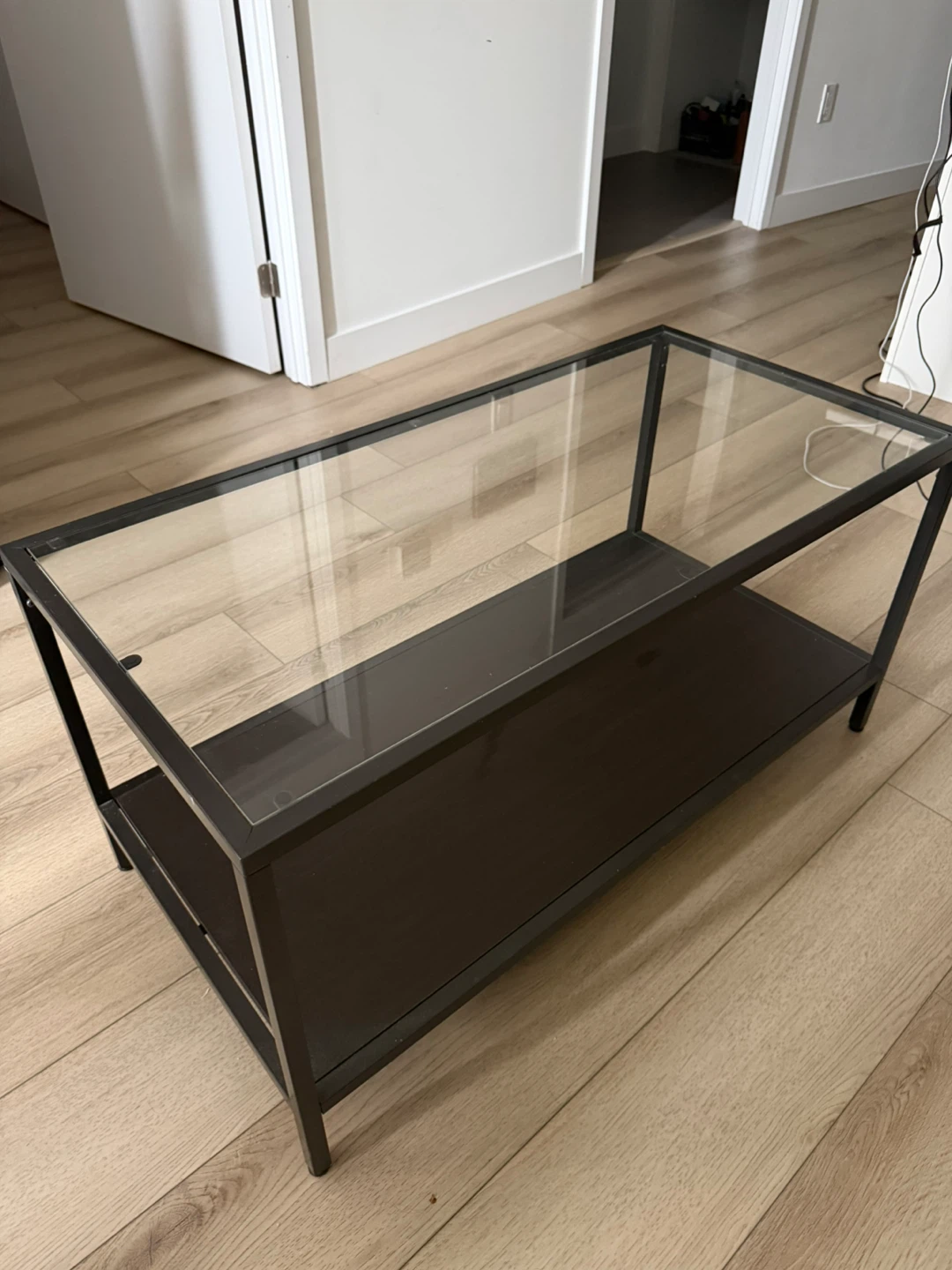 Coffee Table with Glass Top