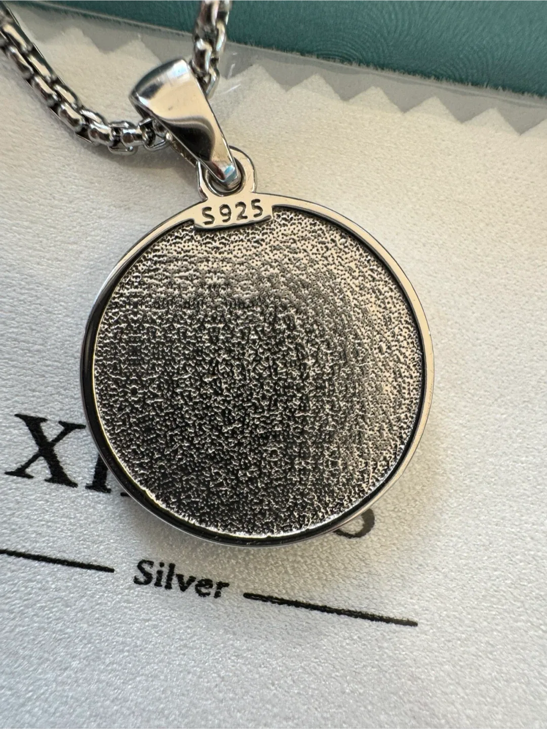 XIXLES Silver Cancer Zodiac Necklace image indicator(4)