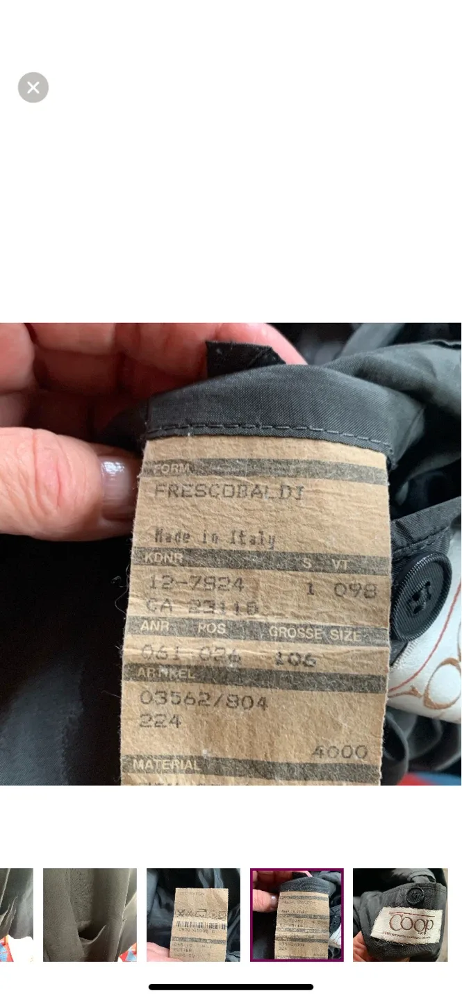 Vintage HUGO BOSS Black Blazer Coat image indicator(8)