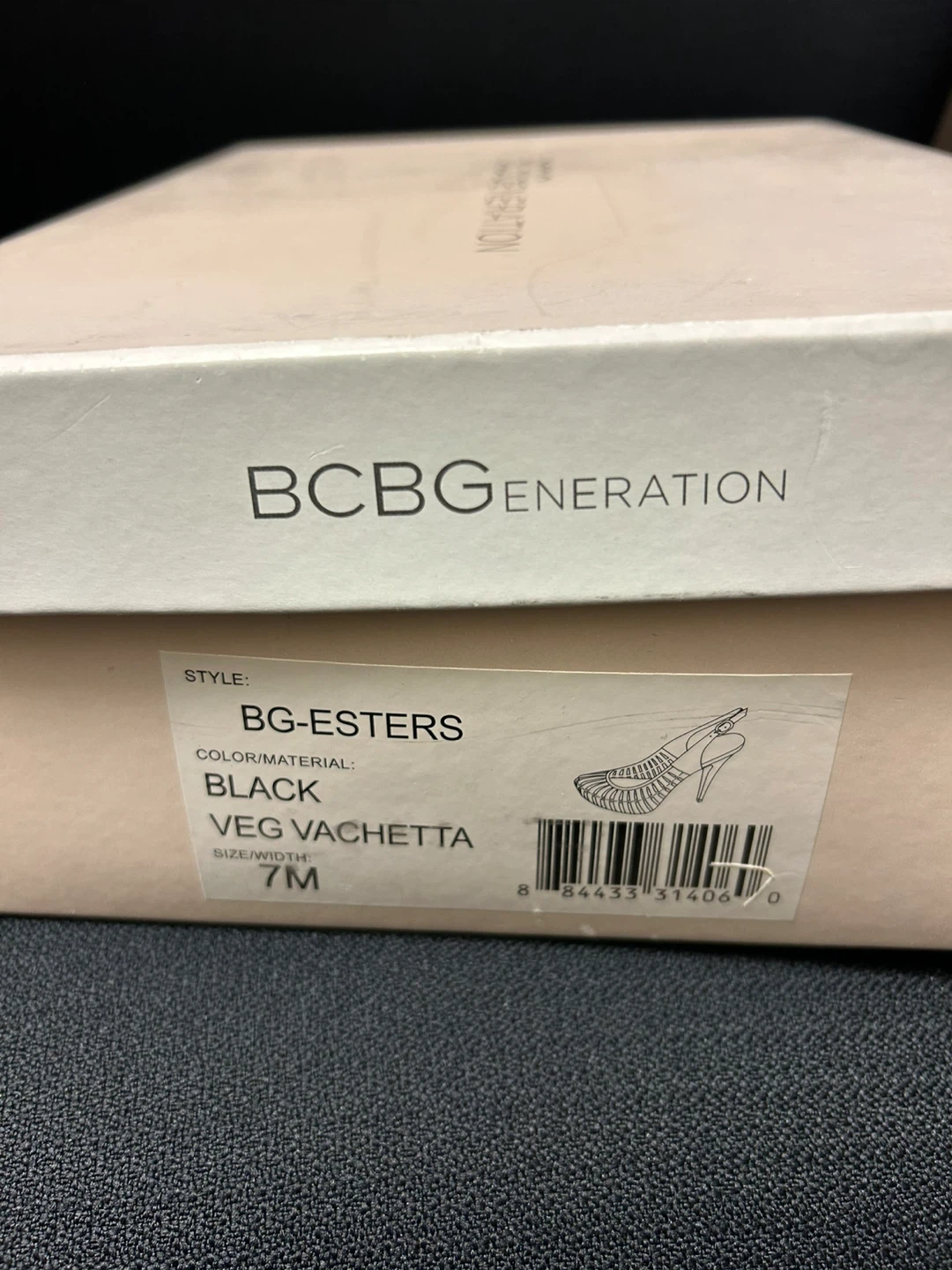 BCBGeneration BG-Esters Black Heels - Size 7M - photo 2