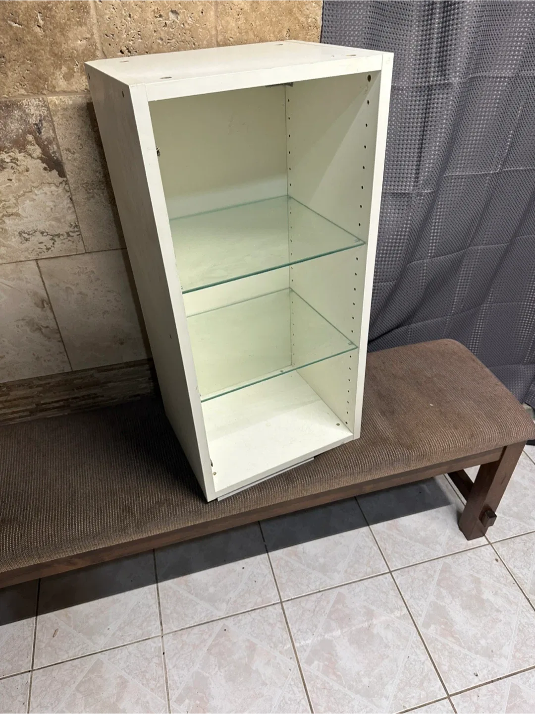 IKEA Upper Cabinet with Shelves(glass or wood) 15x30