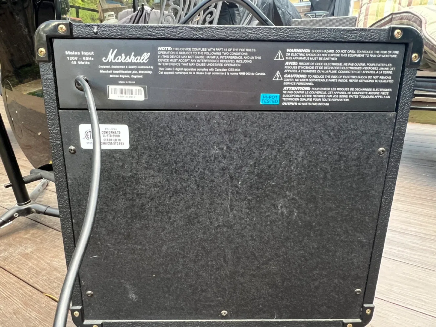 EUC EPIPHONE Special II Elect Guitar & Marshall MG15 DFX Amp image indicator(9)