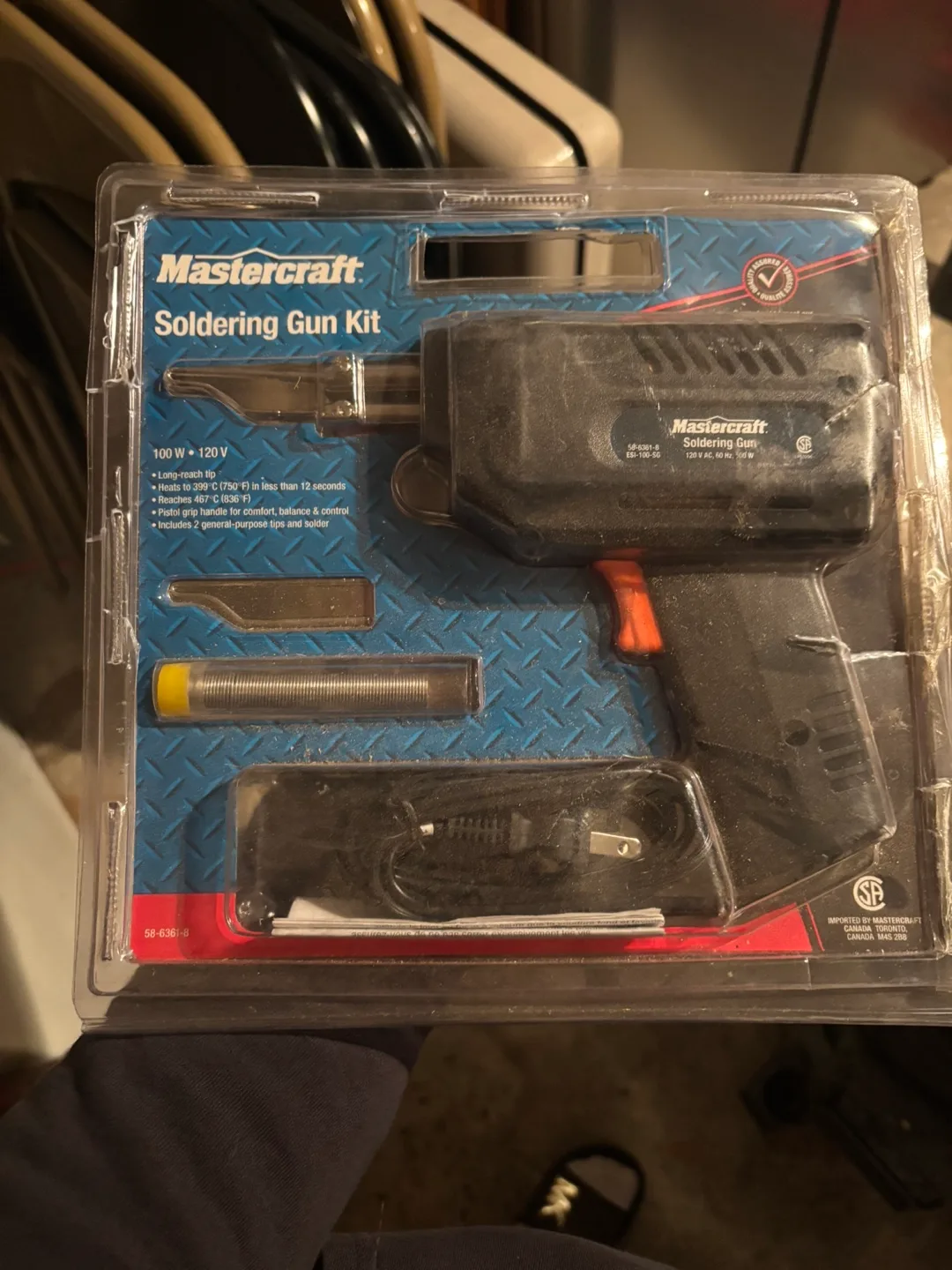 Mastercraft Soldering Gun Kit - New in Package