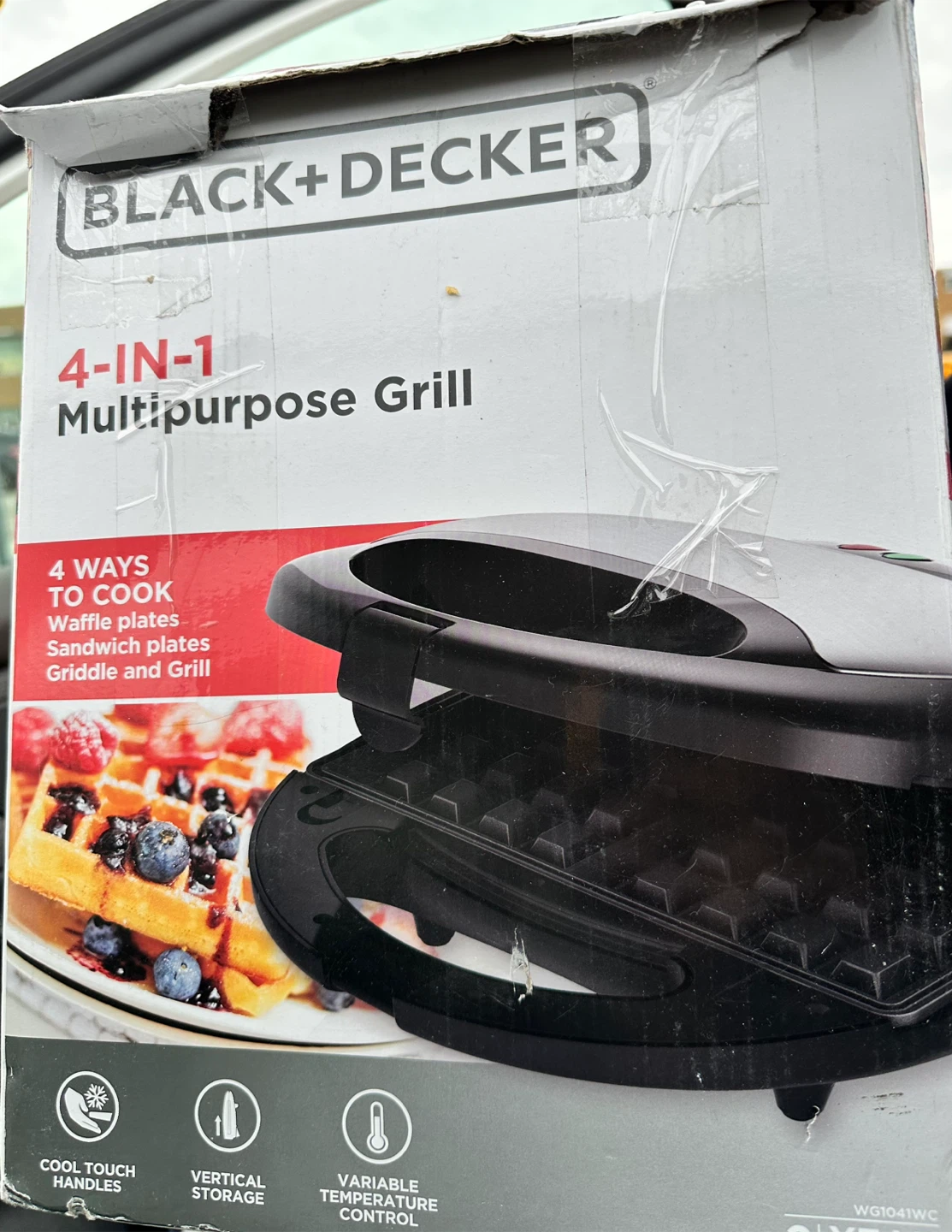 Black+Decker 4-in-1 Multipurpose Grill