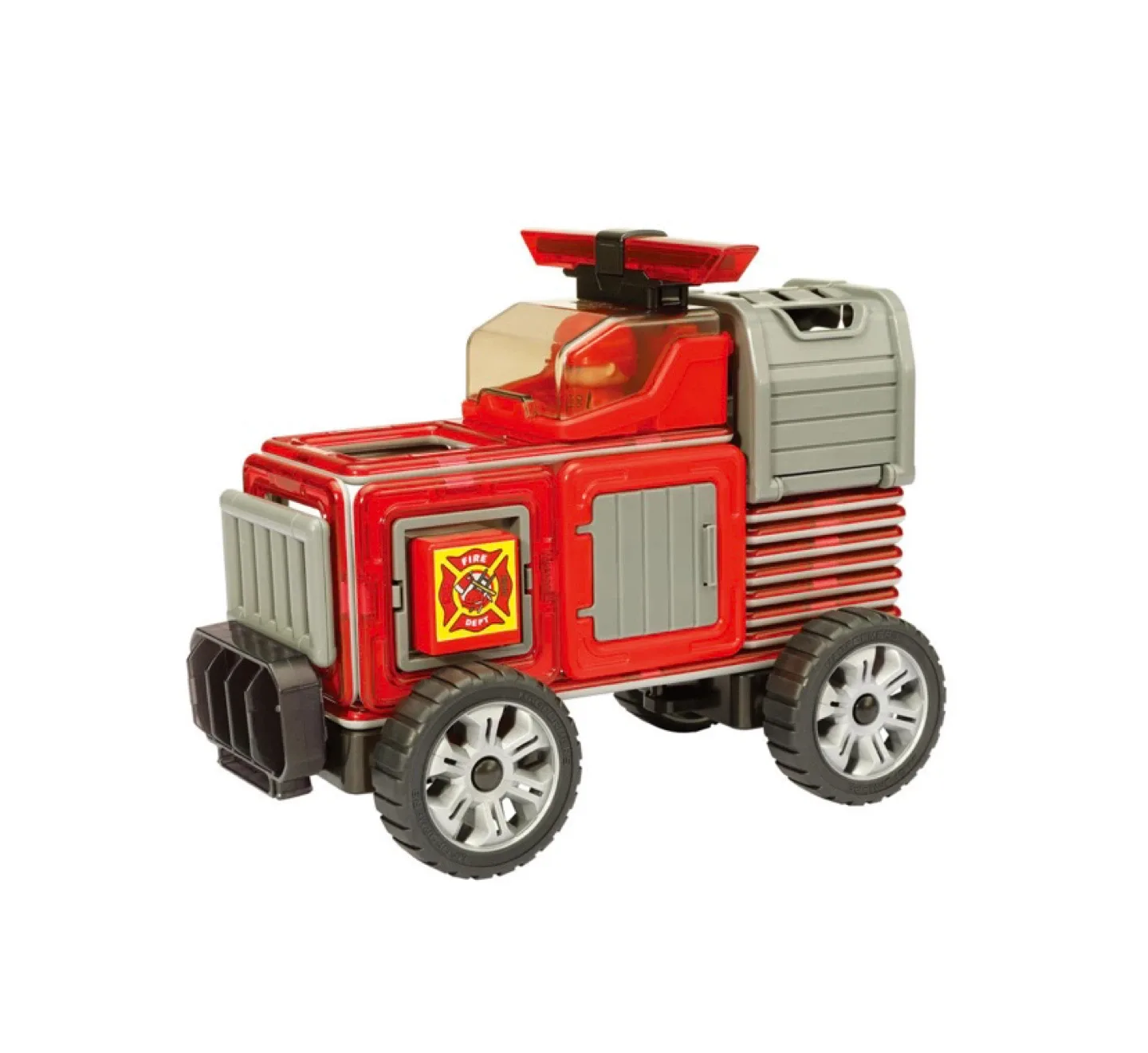 New Magformers Amazing Rescue Set 50 Pieces Magnetic Tiles image indicator(5)