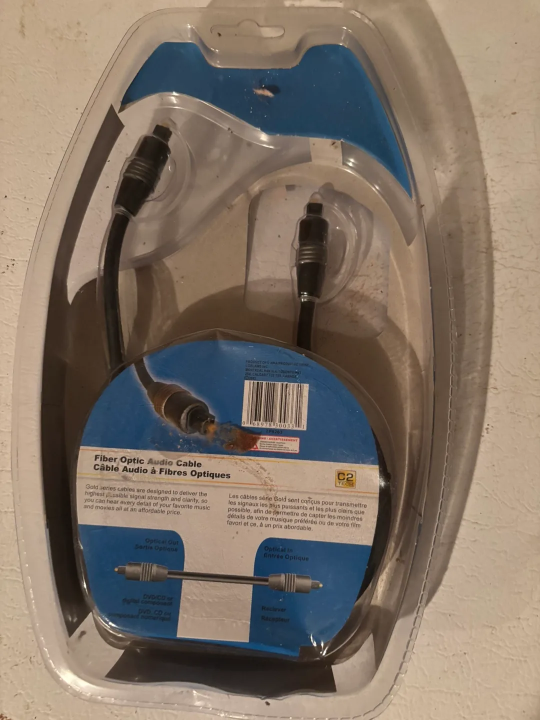 C2 Tech Fiber Optic Audio Cable - 1.8m (6ft) image indicator(2)