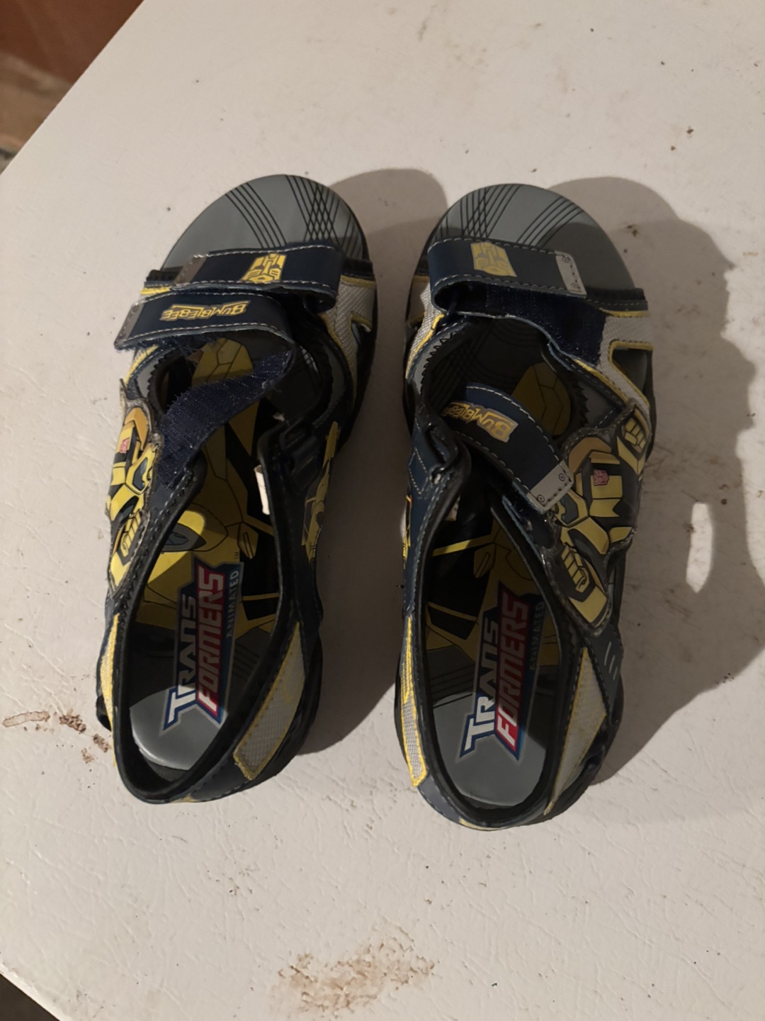 Transformers Bumblebee Sandals - Size 2