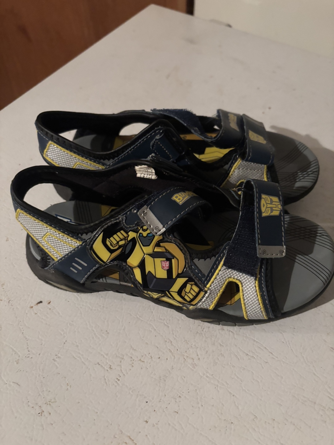 Transformers Bumblebee Sandals - Size 2 - photo 2