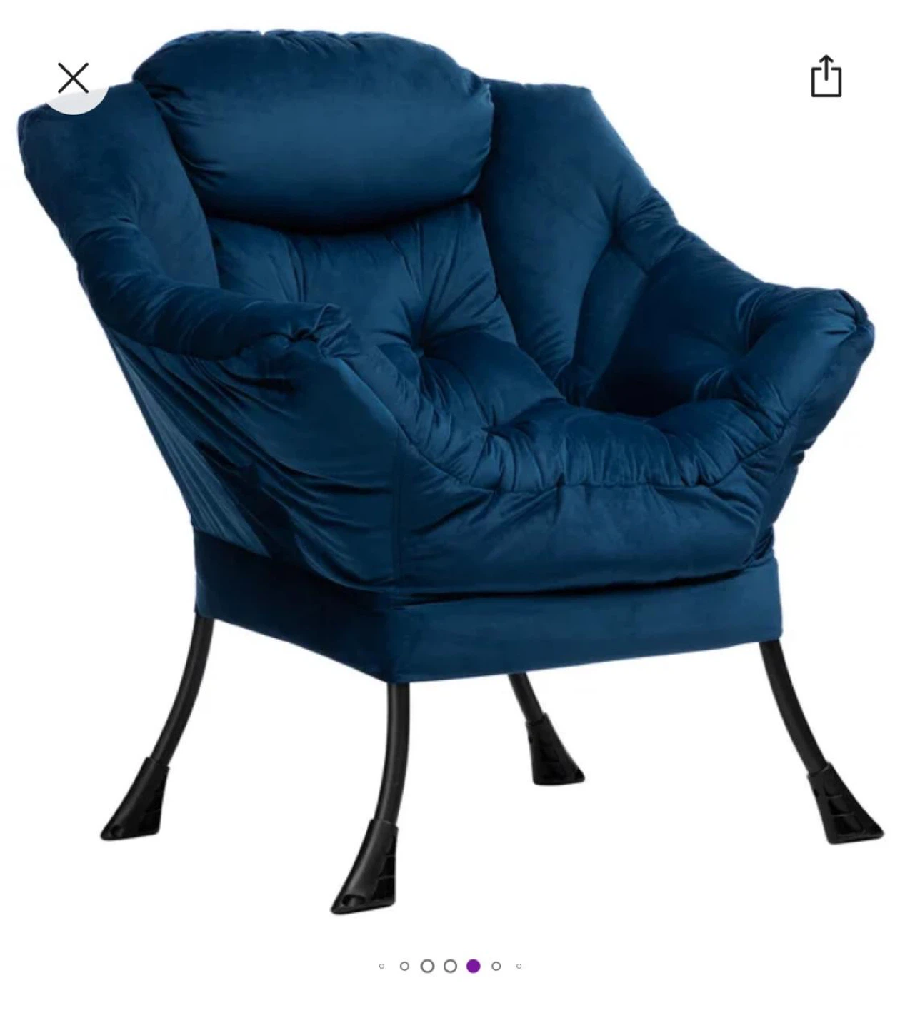 Wide Modern Lazy Chair - photo 3