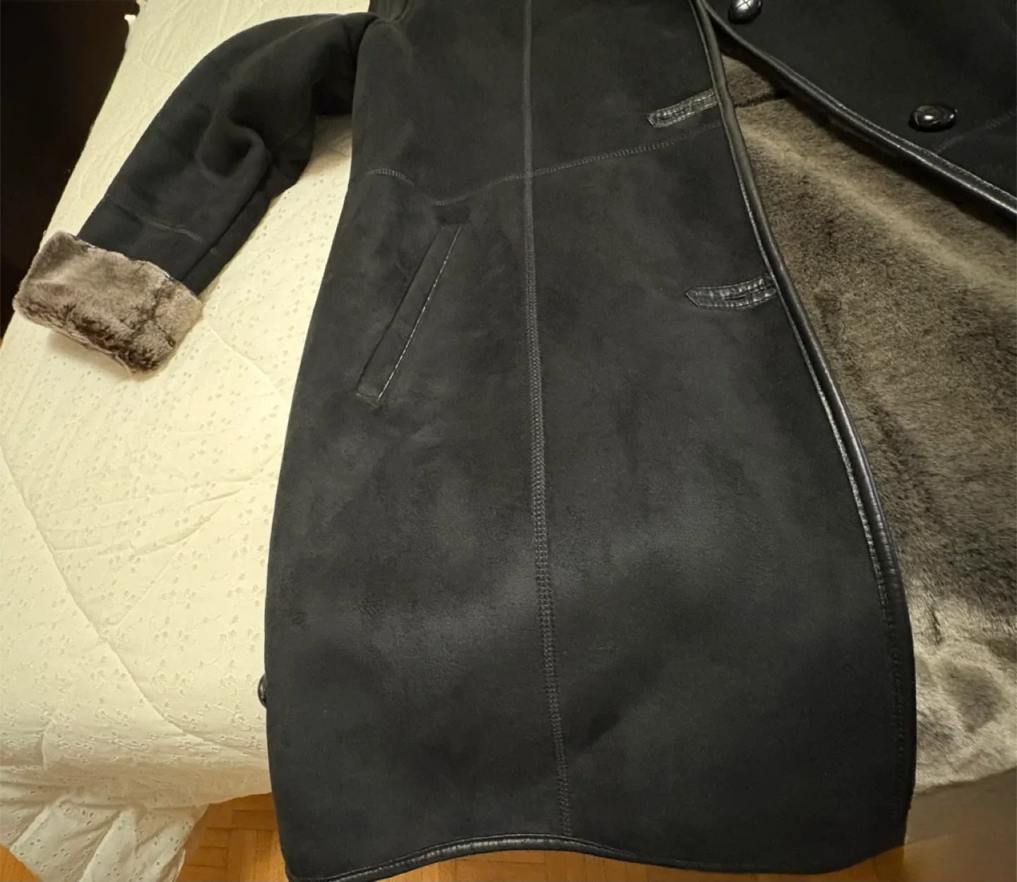 Vintage Pennelli Studio Black Coat Size 13/14 image indicator(3)