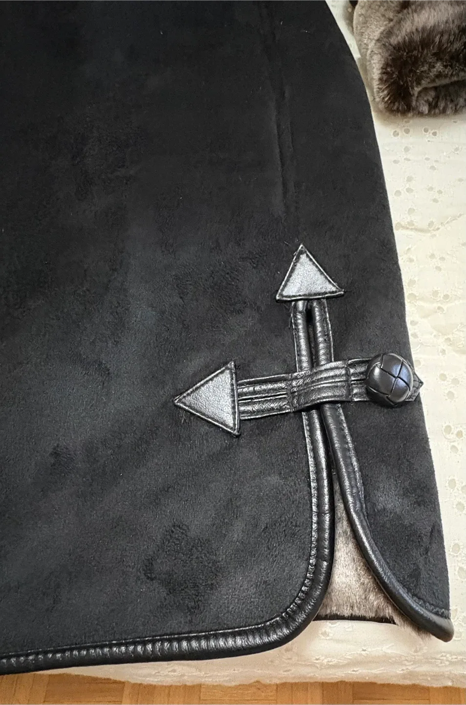 Vintage Pennelli Studio Black Coat Size 13/14 image indicator(5)