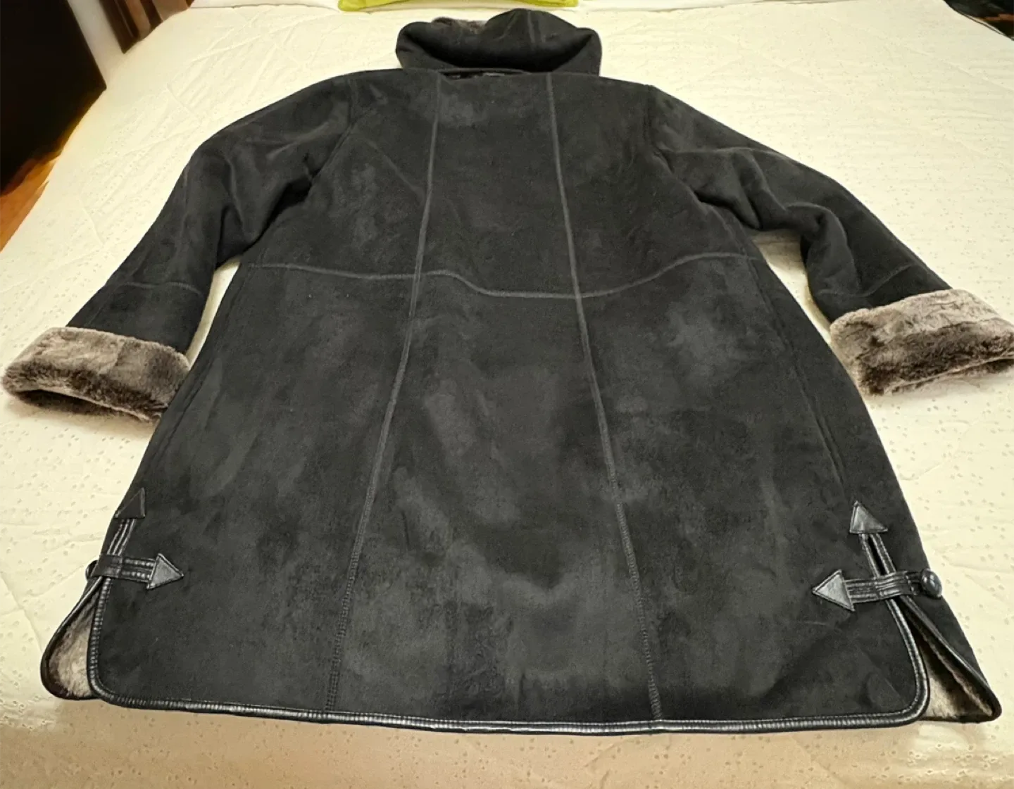 Vintage Pennelli Studio Black Coat Size 13/14 image indicator(4)