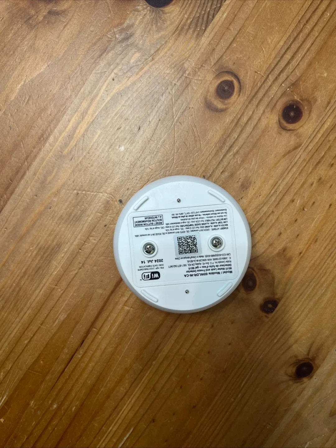 Kidde Water Leak + Freeze Detector 60WLDR-W-CA image indicator(4)