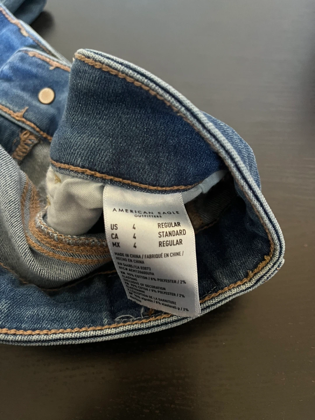 American eagle women’s jeans size 4 - photo 2