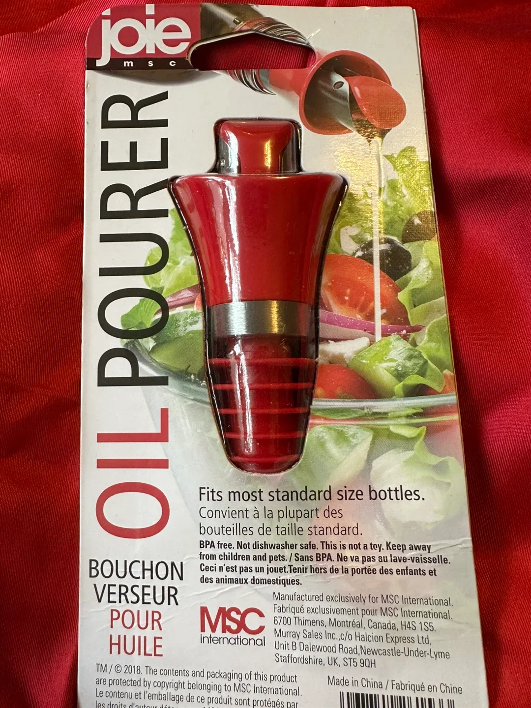 Joie Oil Pourer - Brand New image indicator(2)