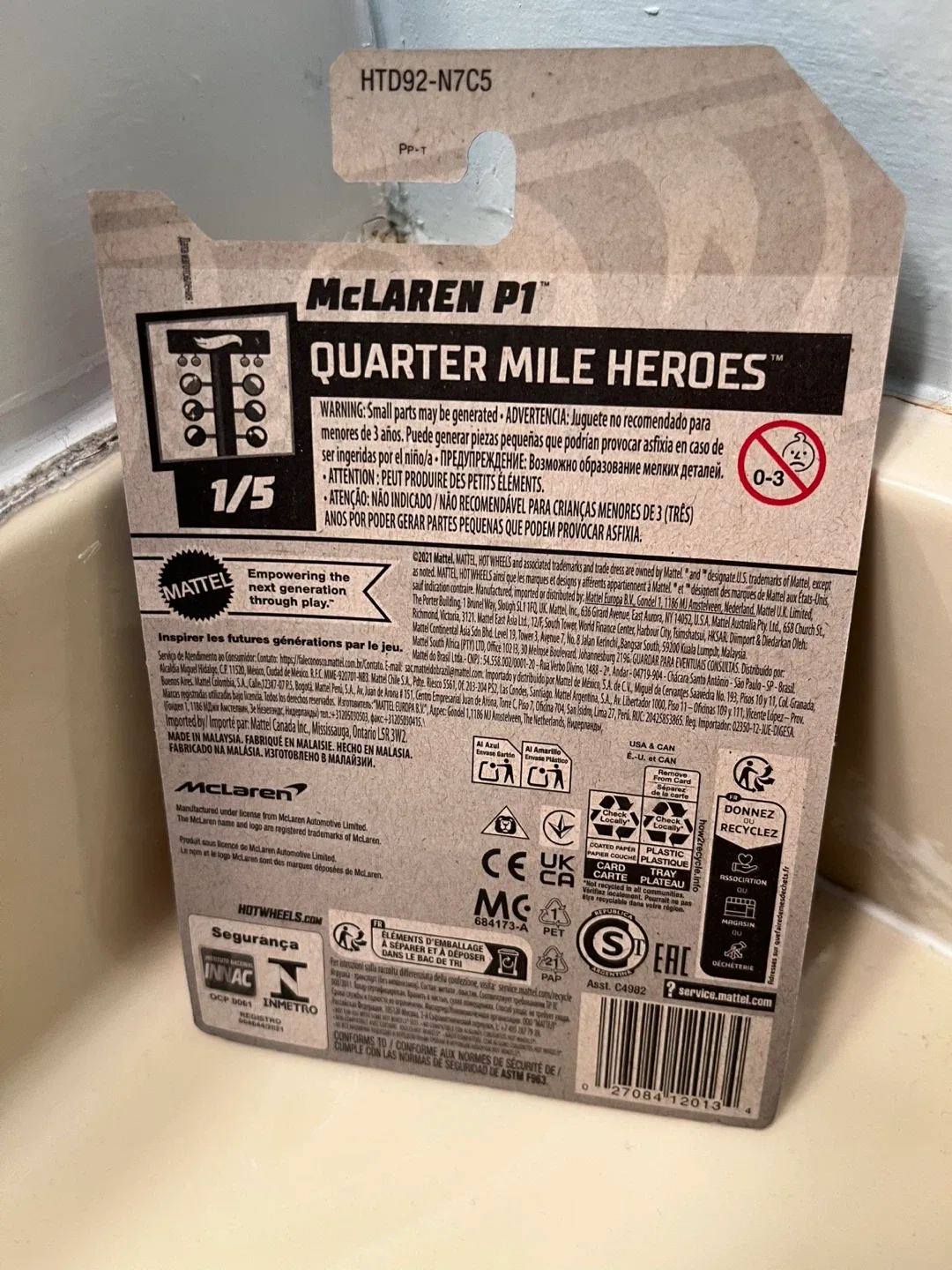 Hot Wheels McLaren P1 165/250 image indicator(3)