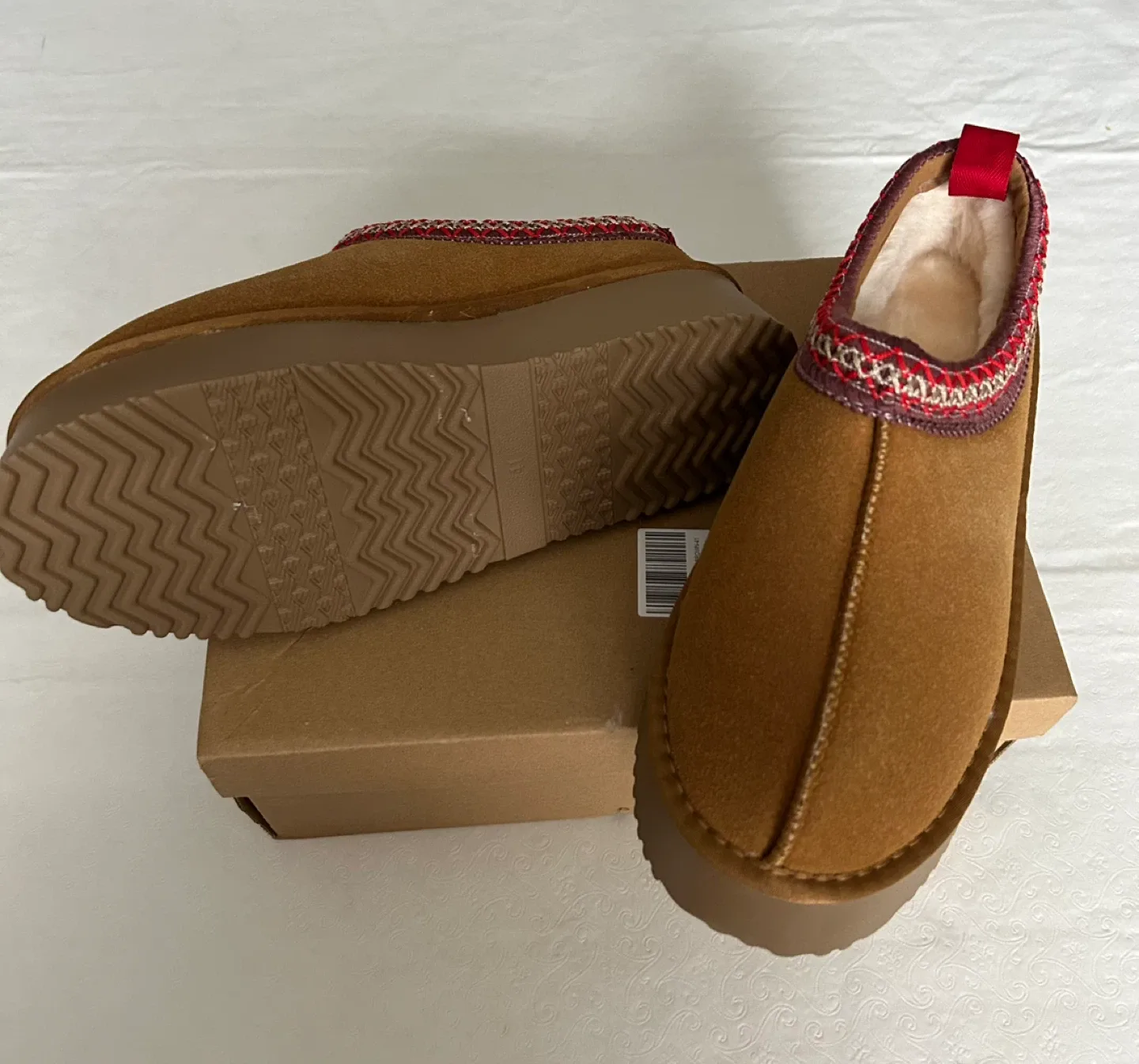 Fur lined mini boots image indicator(3)