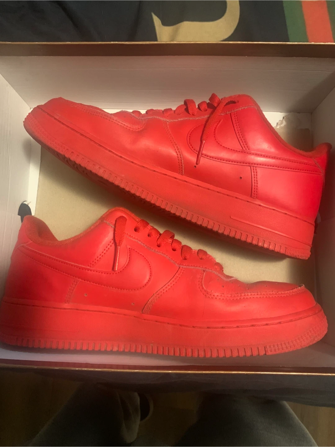 Nike Air Force 107’s - Picante Red