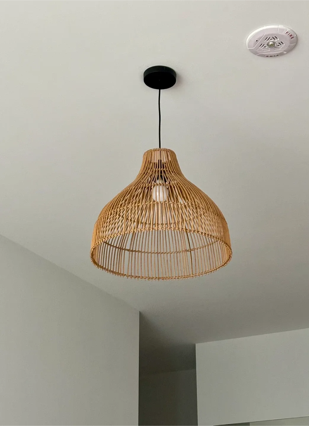 🌟  Bouclair Boho Rattan Pendant Lamp thumbnail
