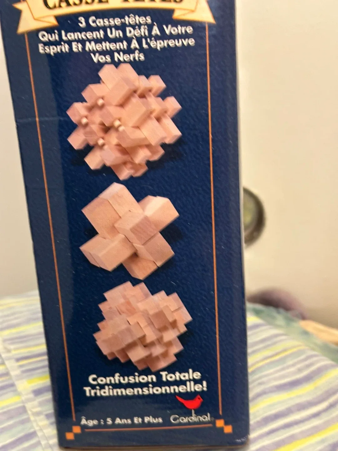 3D Wood Brain Benders Puzzle Set image indicator(2)