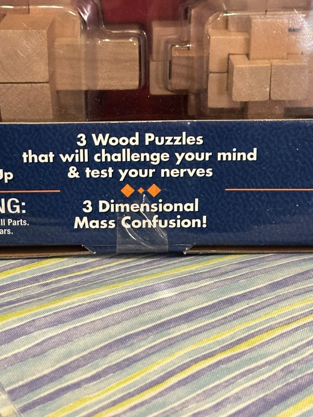 3D Wood Brain Benders Puzzle Set image indicator(5)