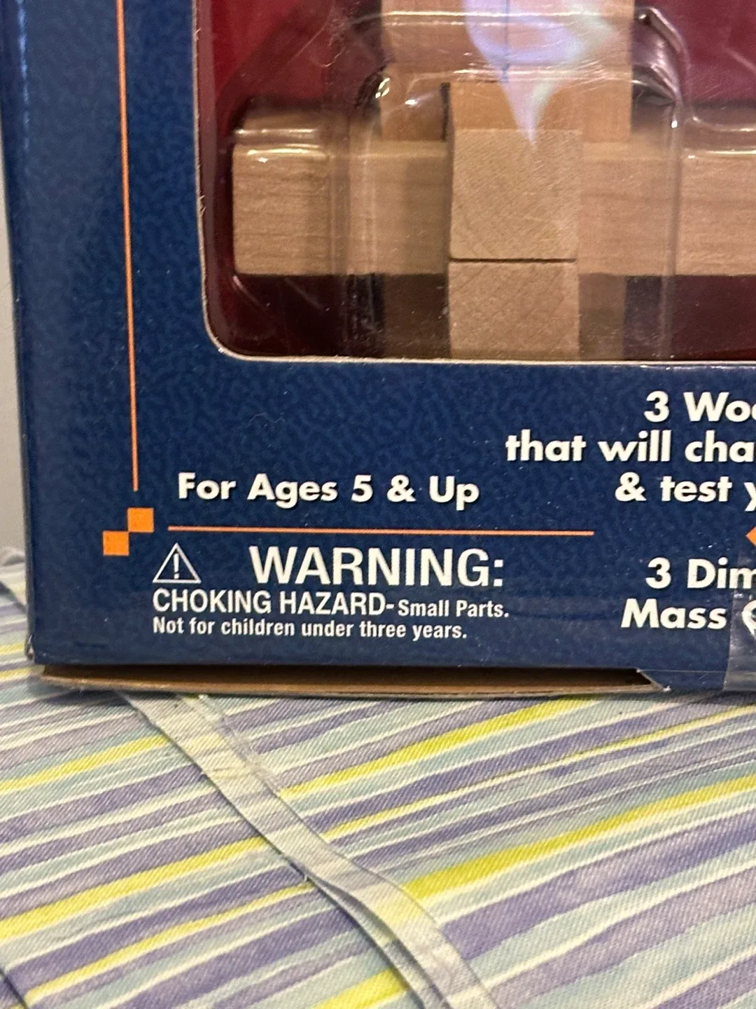 3D Wood Brain Benders Puzzle Set image indicator(4)