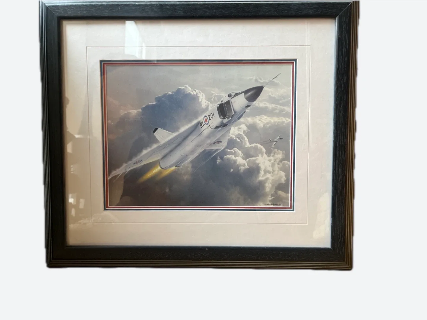 Framed Military Jet Print thumbnail