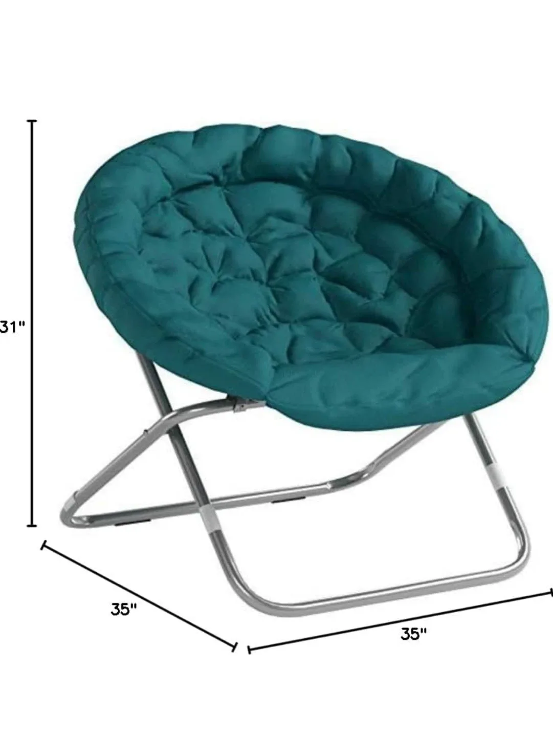 Teal Papasan Chair - Like New! image indicator(3)