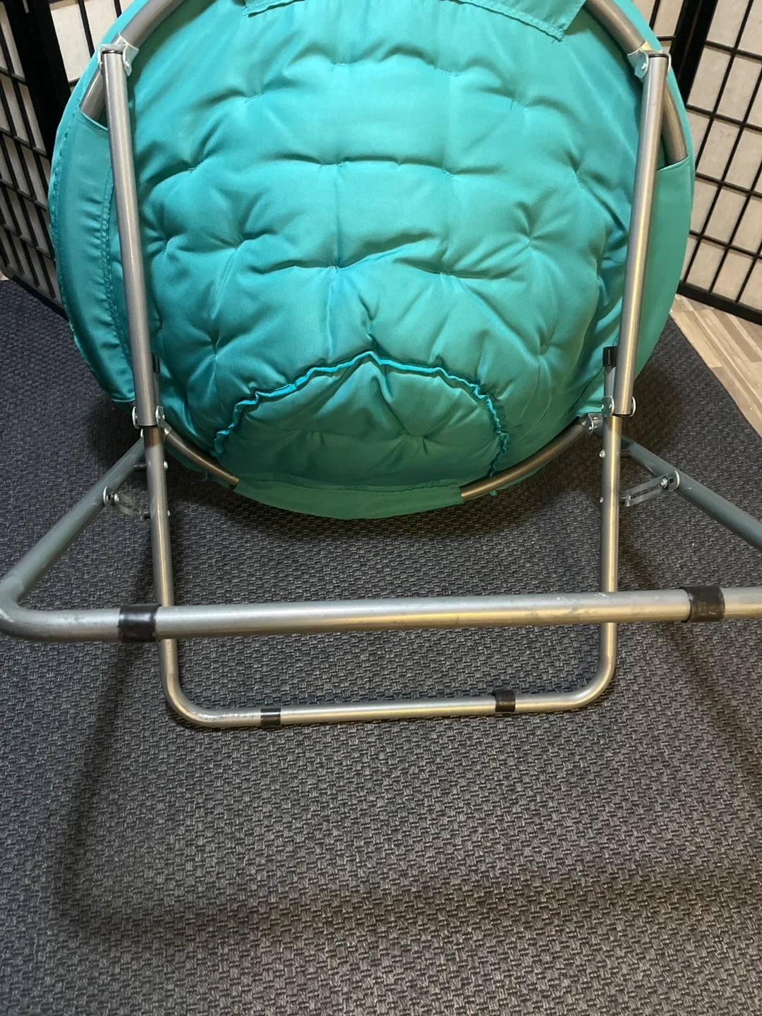 Teal Papasan Chair - Like New! image indicator(4)