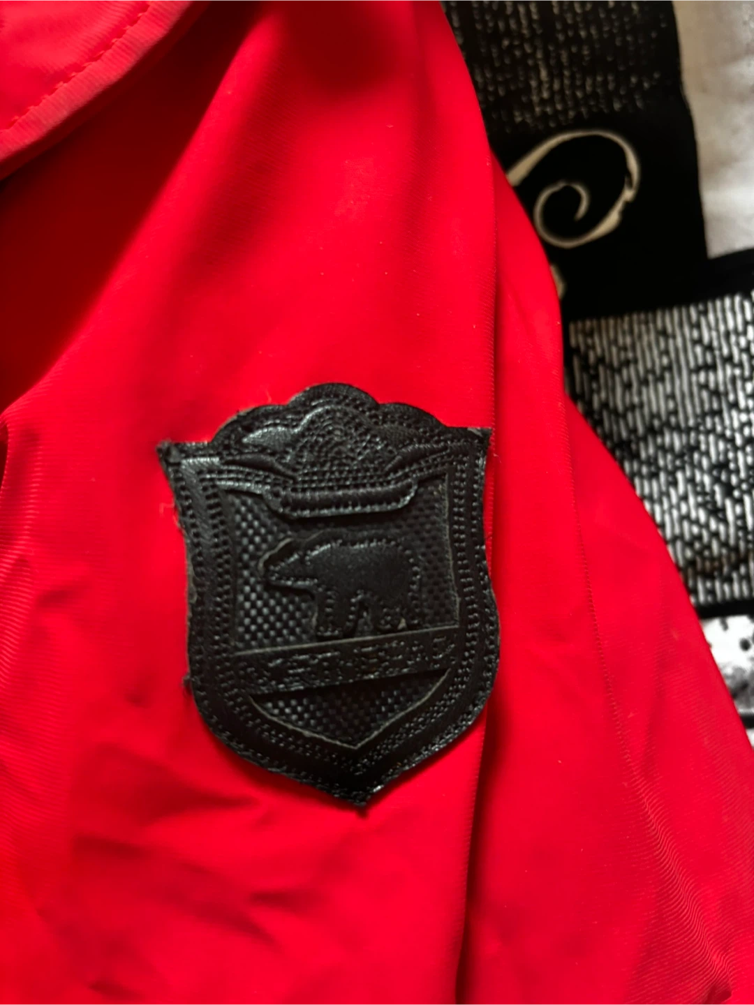 North Bear Red Winter Parka - Size M - photo 3
