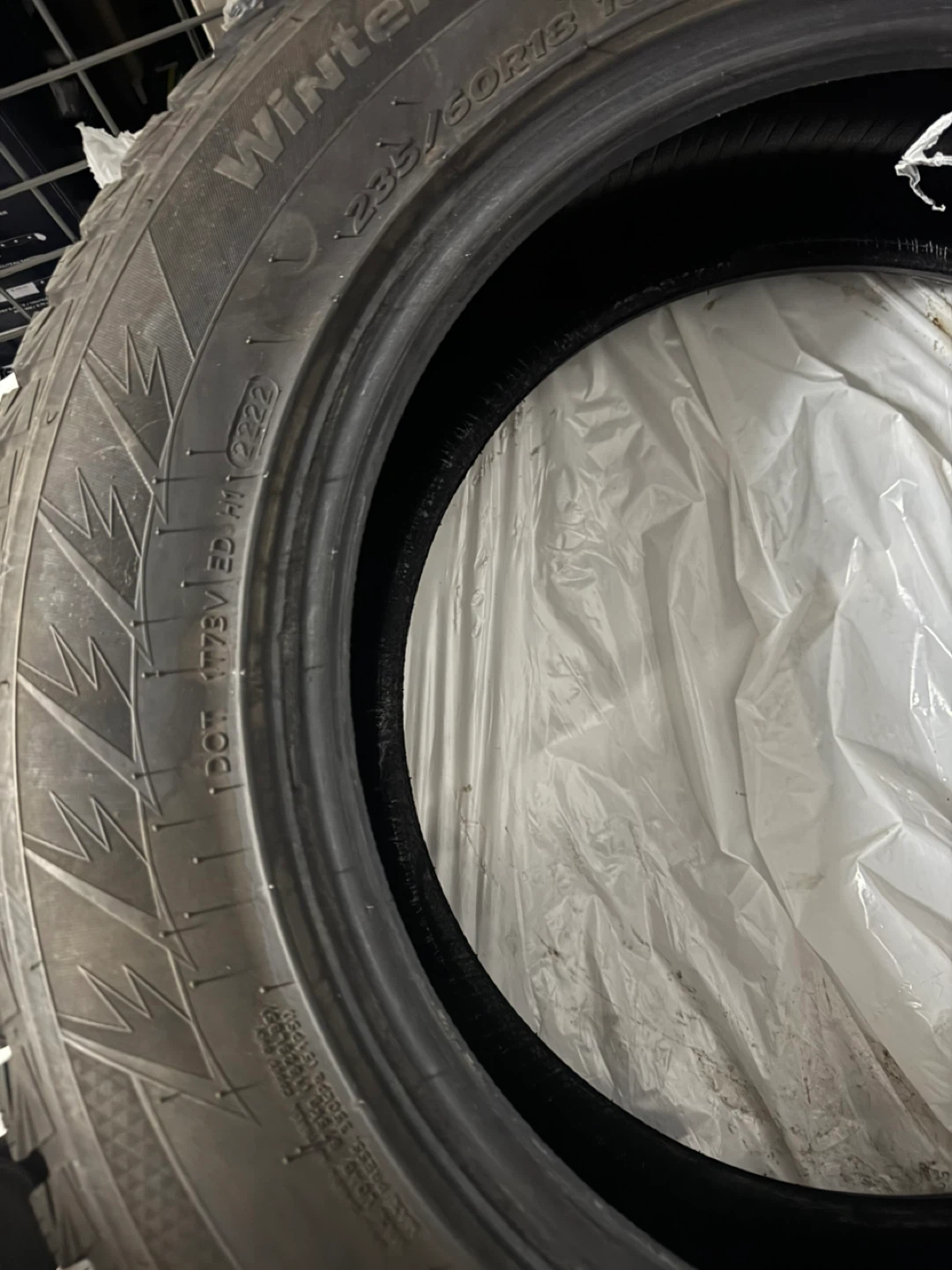 Set of 4 Hankook Winter i*cept X Tire 235/60R18 - photo 5