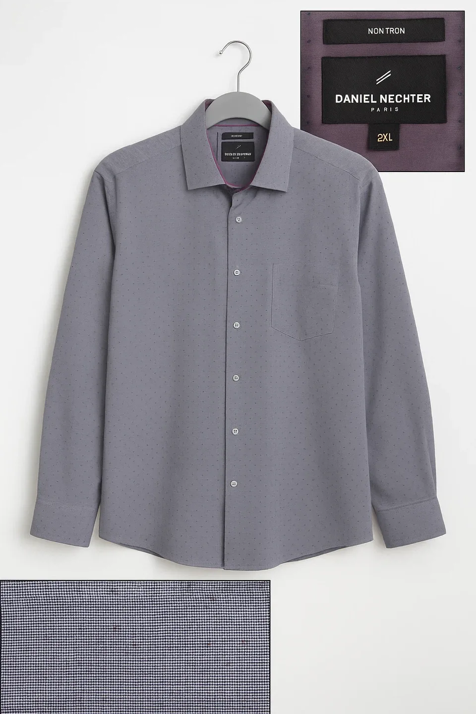 Daniel Hechter Paris Non Iron Dress Shirt - 2XL