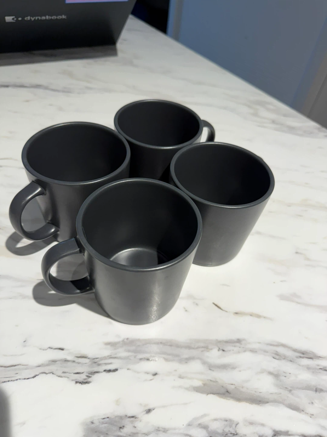 Pans, Glasses, mugs, and plates
