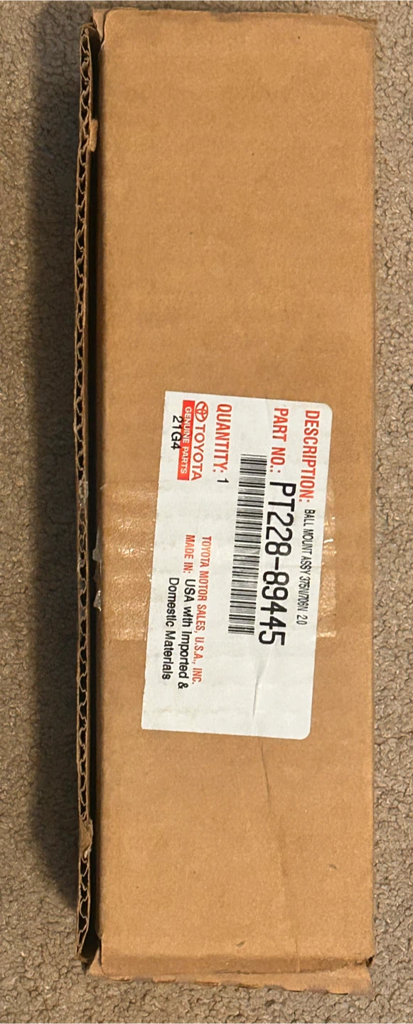 Toyota Ball Mount Assembly PT228-89445 - photo 2