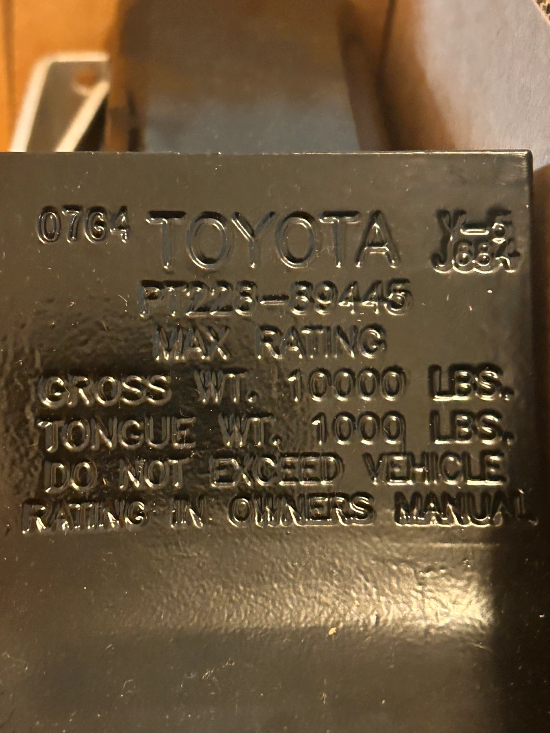Toyota Ball Mount Assembly PT228-89445 - photo 3
