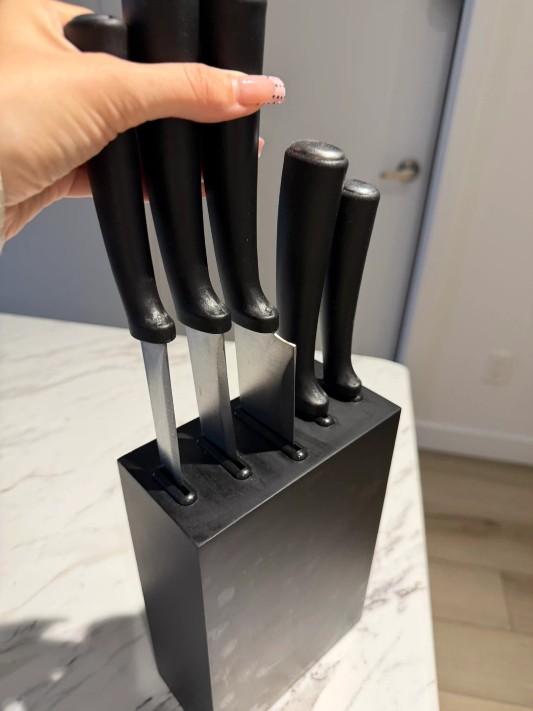 Knife Set with Black Block - photo 2