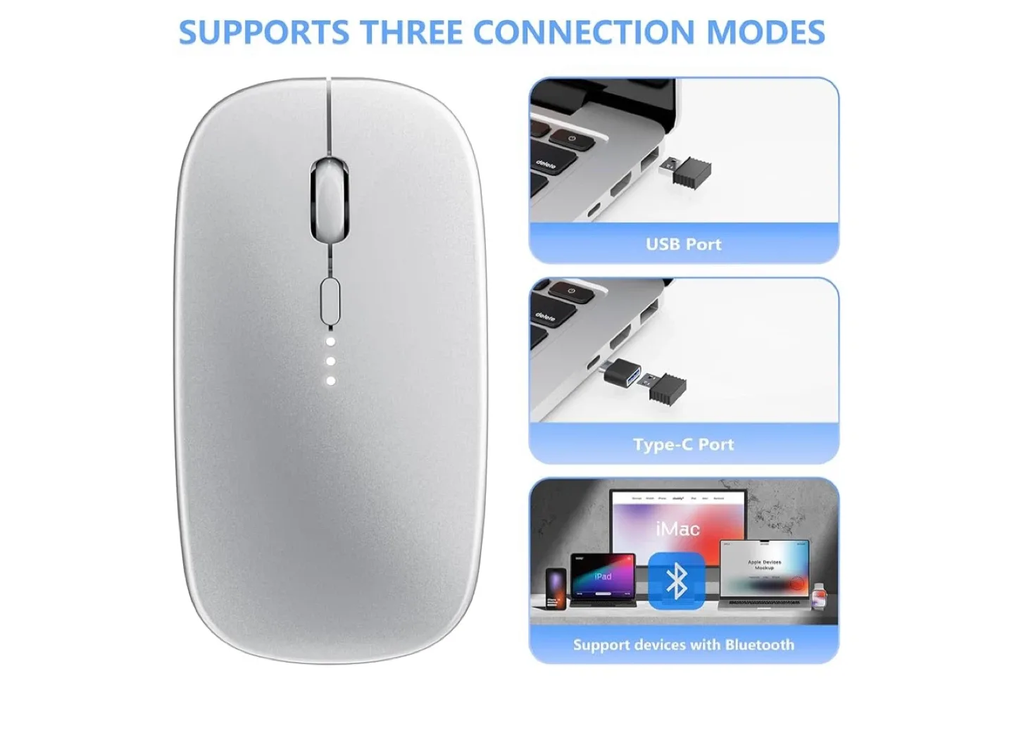 Wireless Mouse - Slim & Portable image indicator(9)