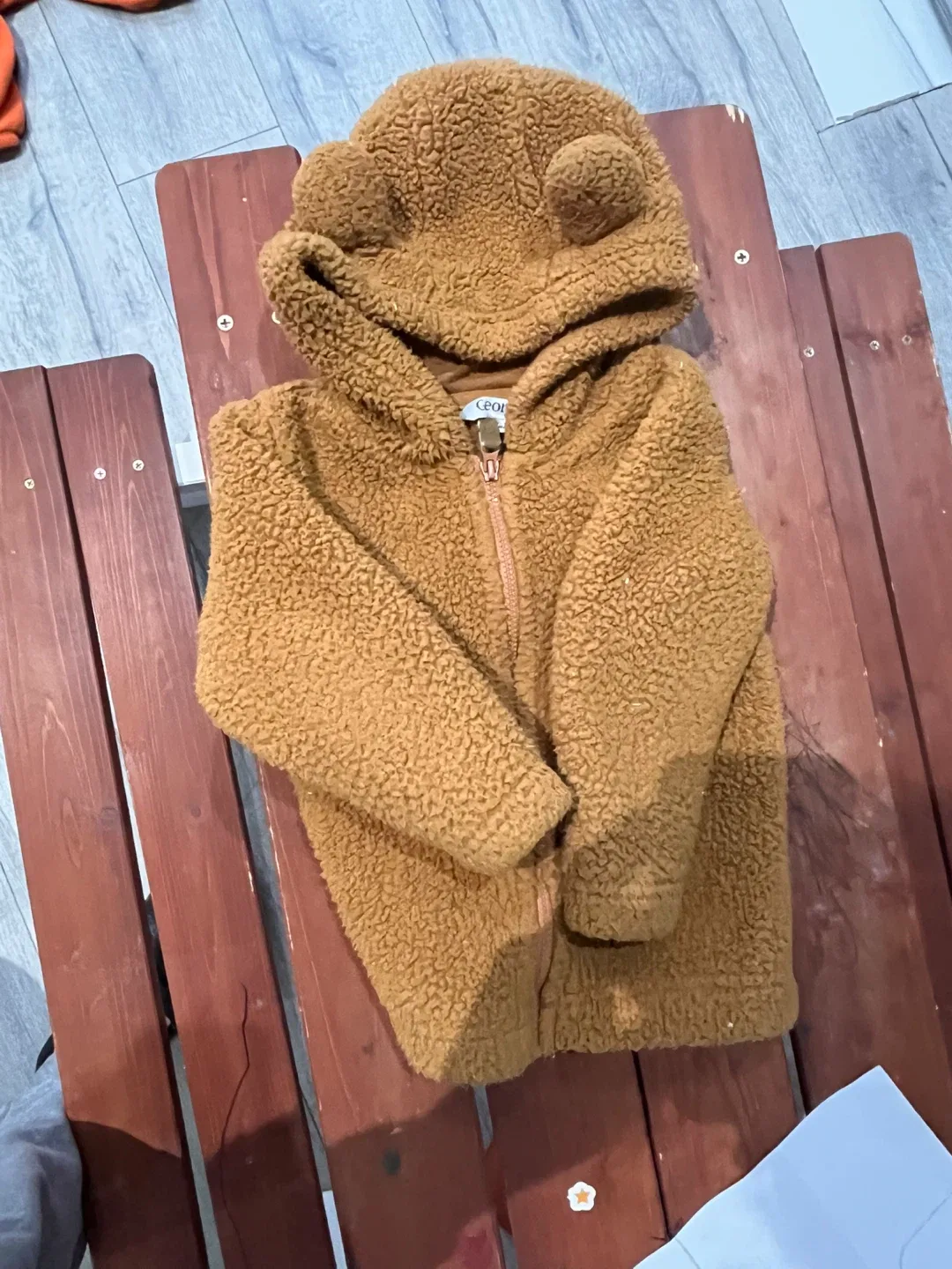 George Brown Bear Hoodie