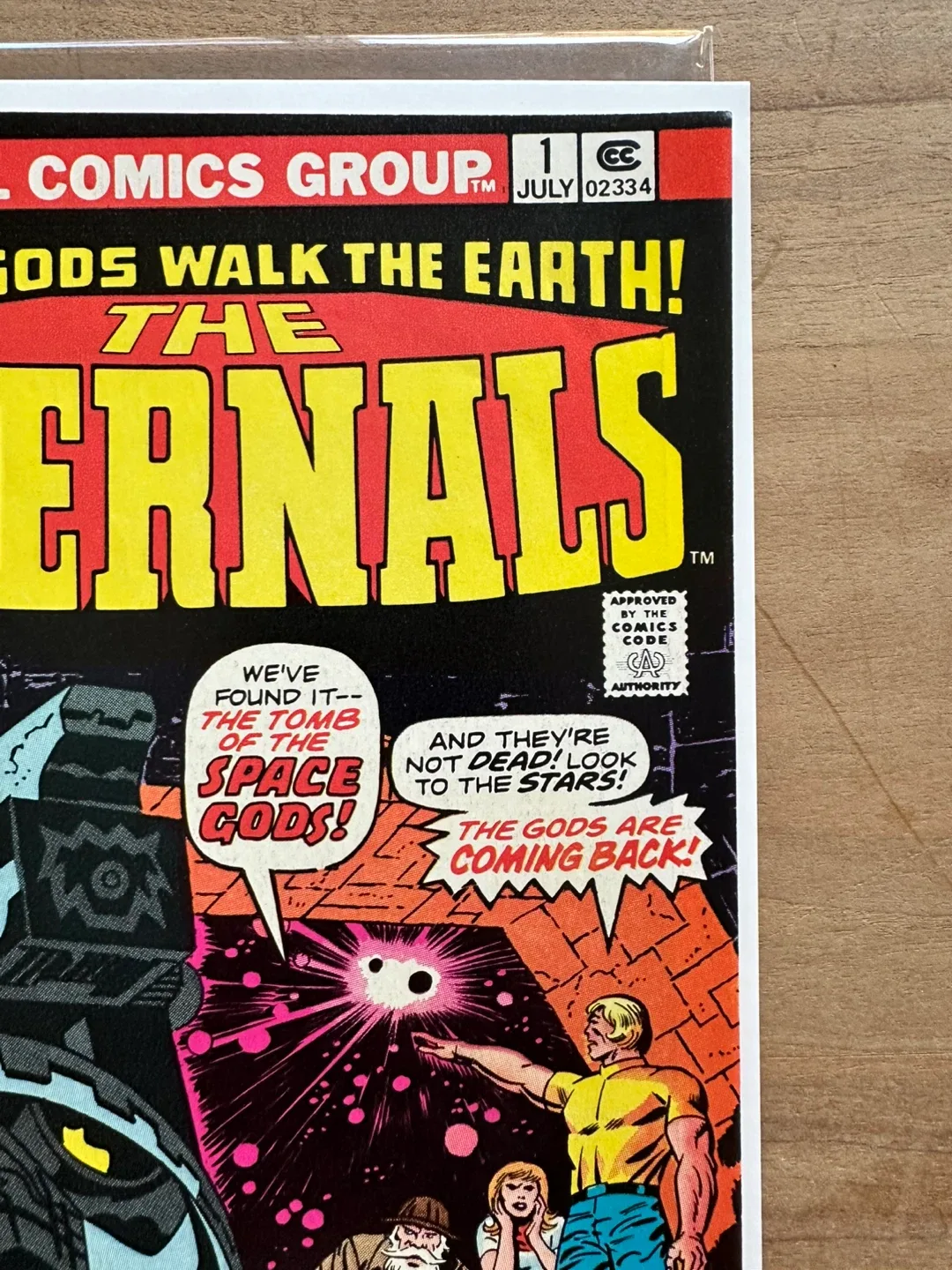 1977 The Eternals #1 Newsstand Copy/High Grade. image indicator(5)