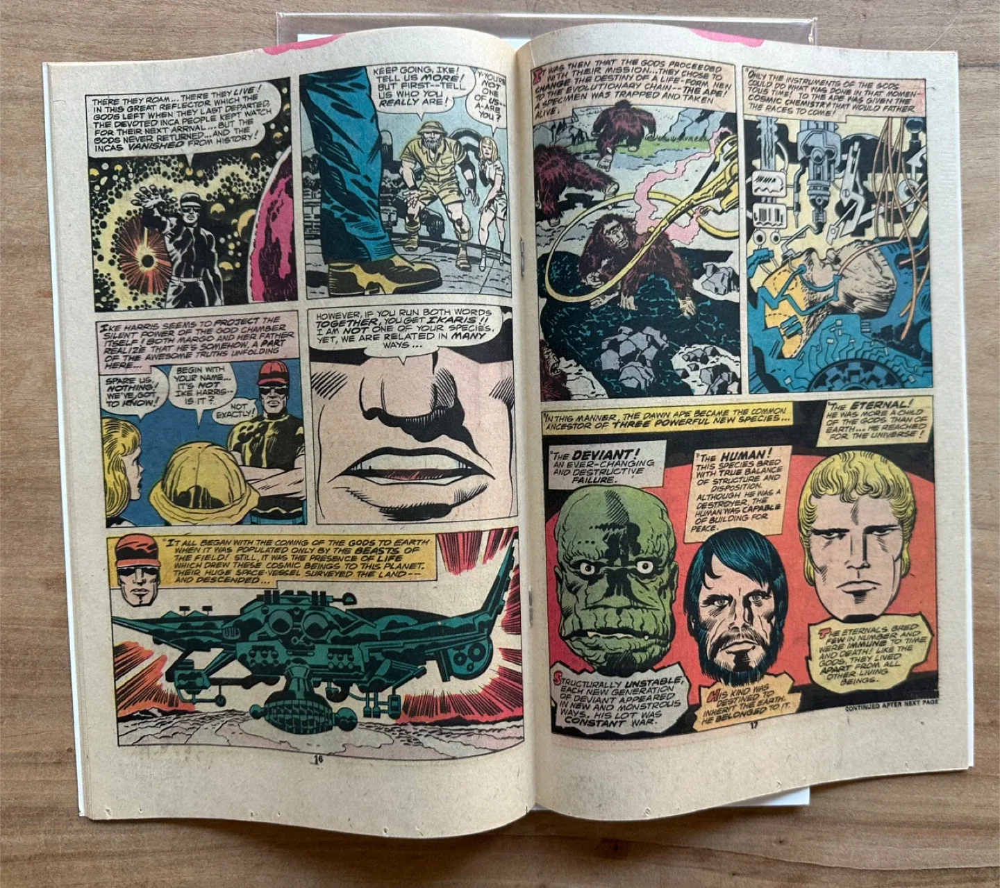 1977 The Eternals #1 Newsstand Copy/High Grade. image indicator(8)