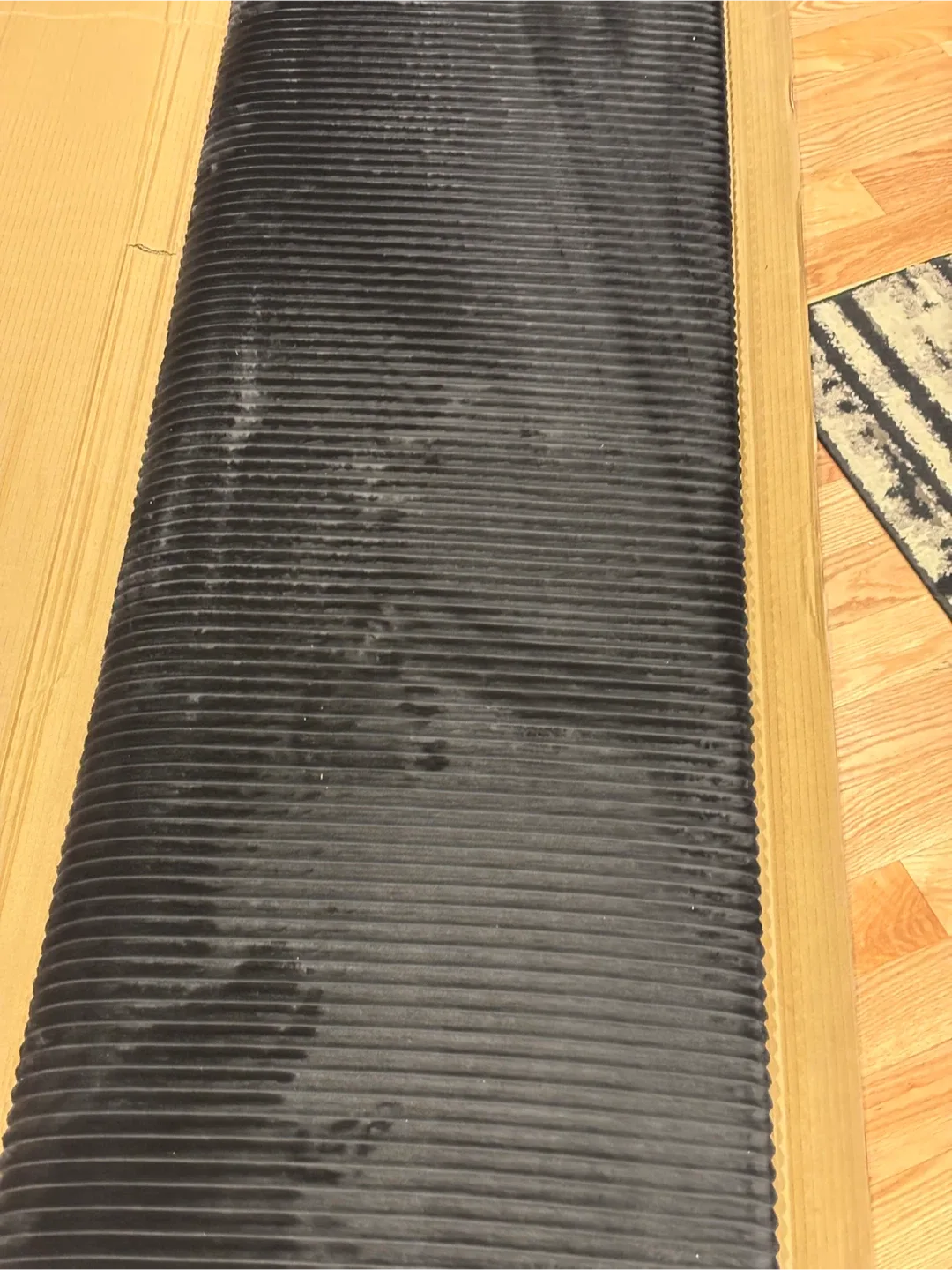 King Size Black Bed Frame/ Headboard - AS IS image indicator(5)