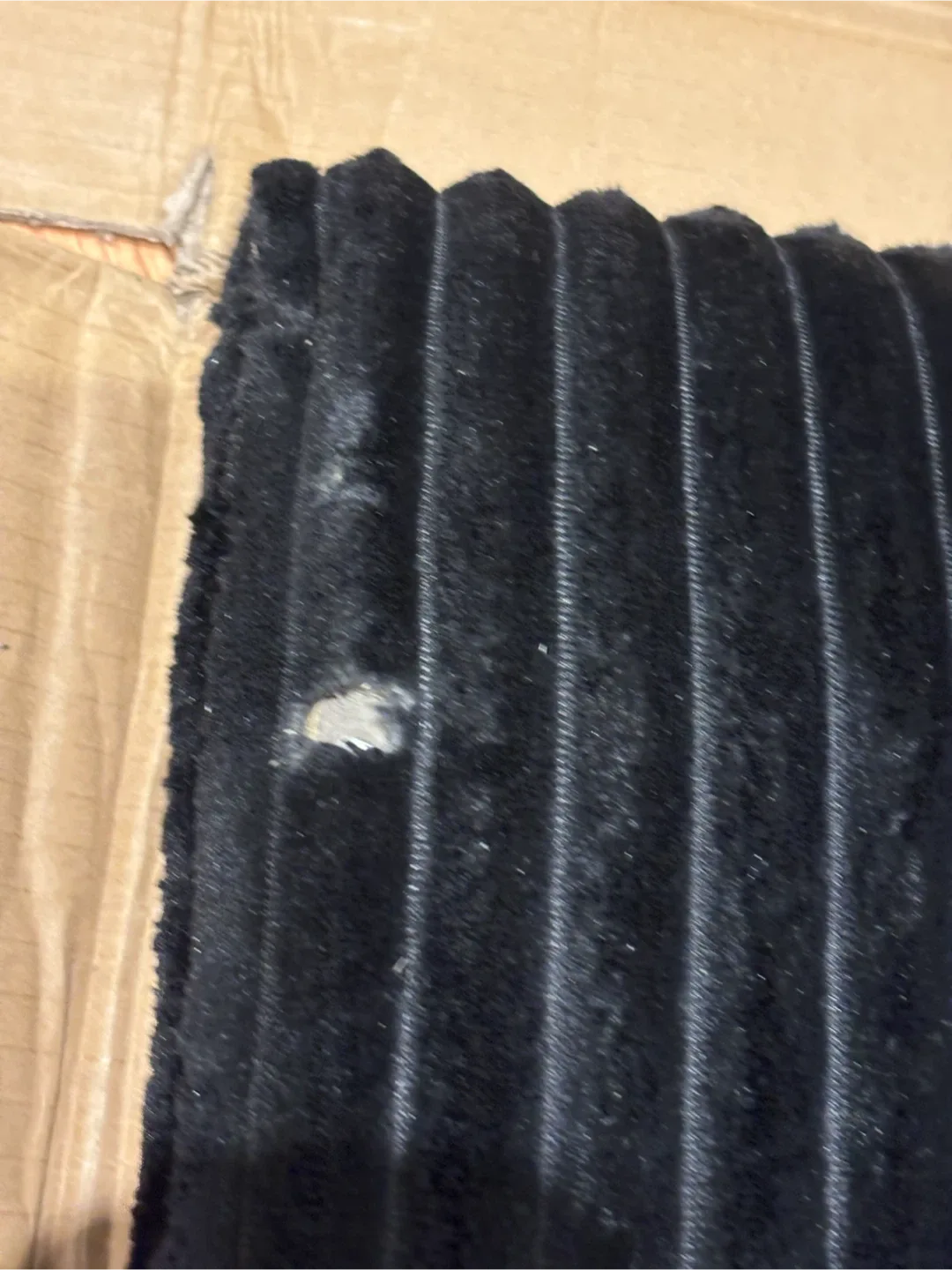 King Size Black Bed Frame/ Headboard - AS IS image indicator(6)