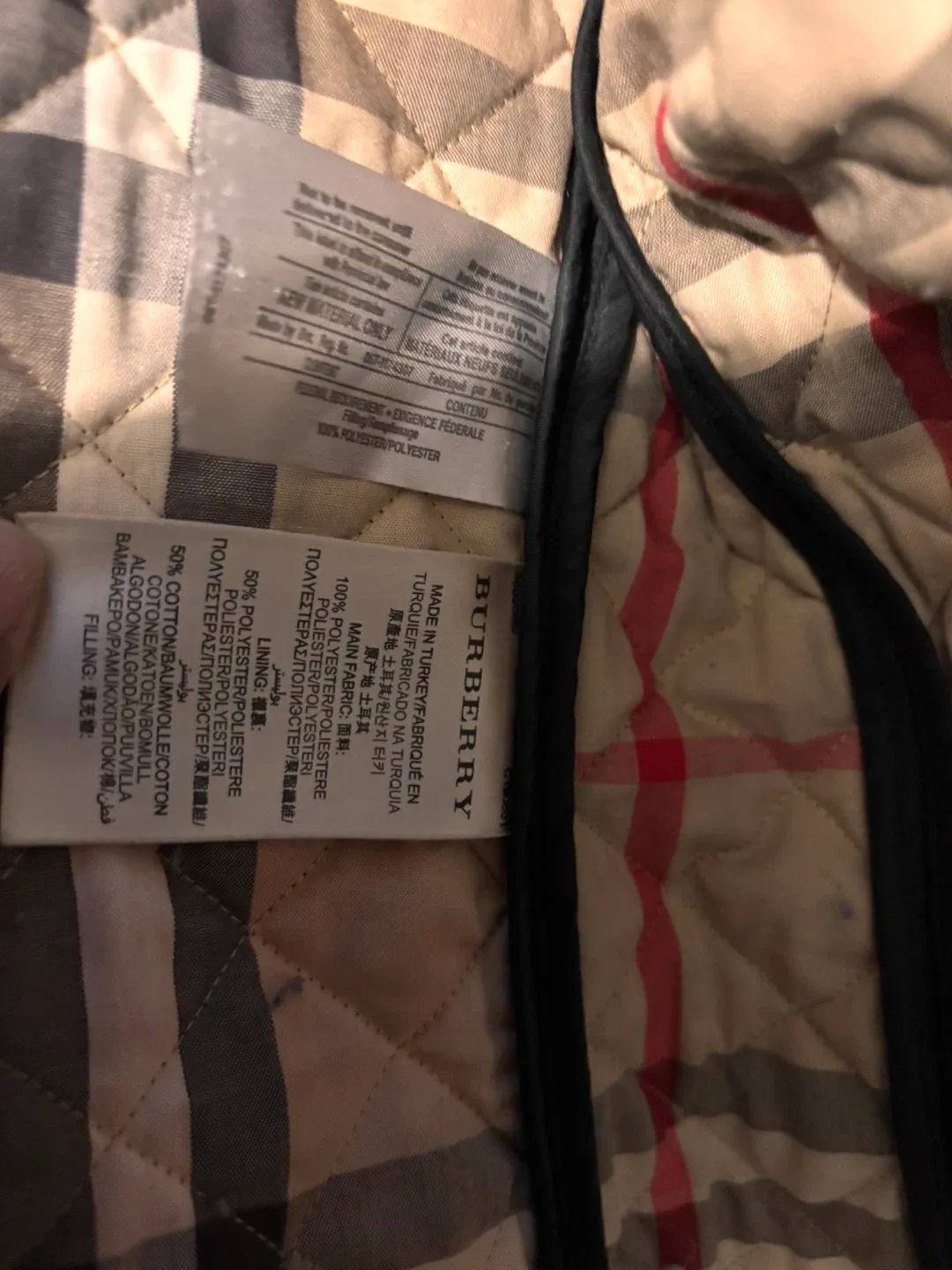 Burberry Brit Diamond Quilted Jacket image indicator(7)