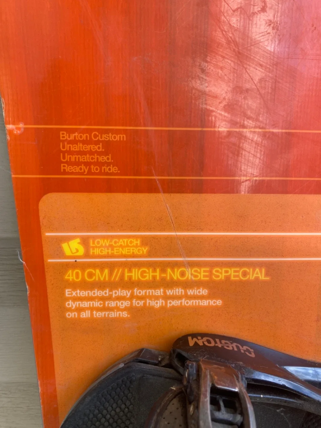 Burton Custom C40 140cm Snowboard w/ Bindings image indicator(3)