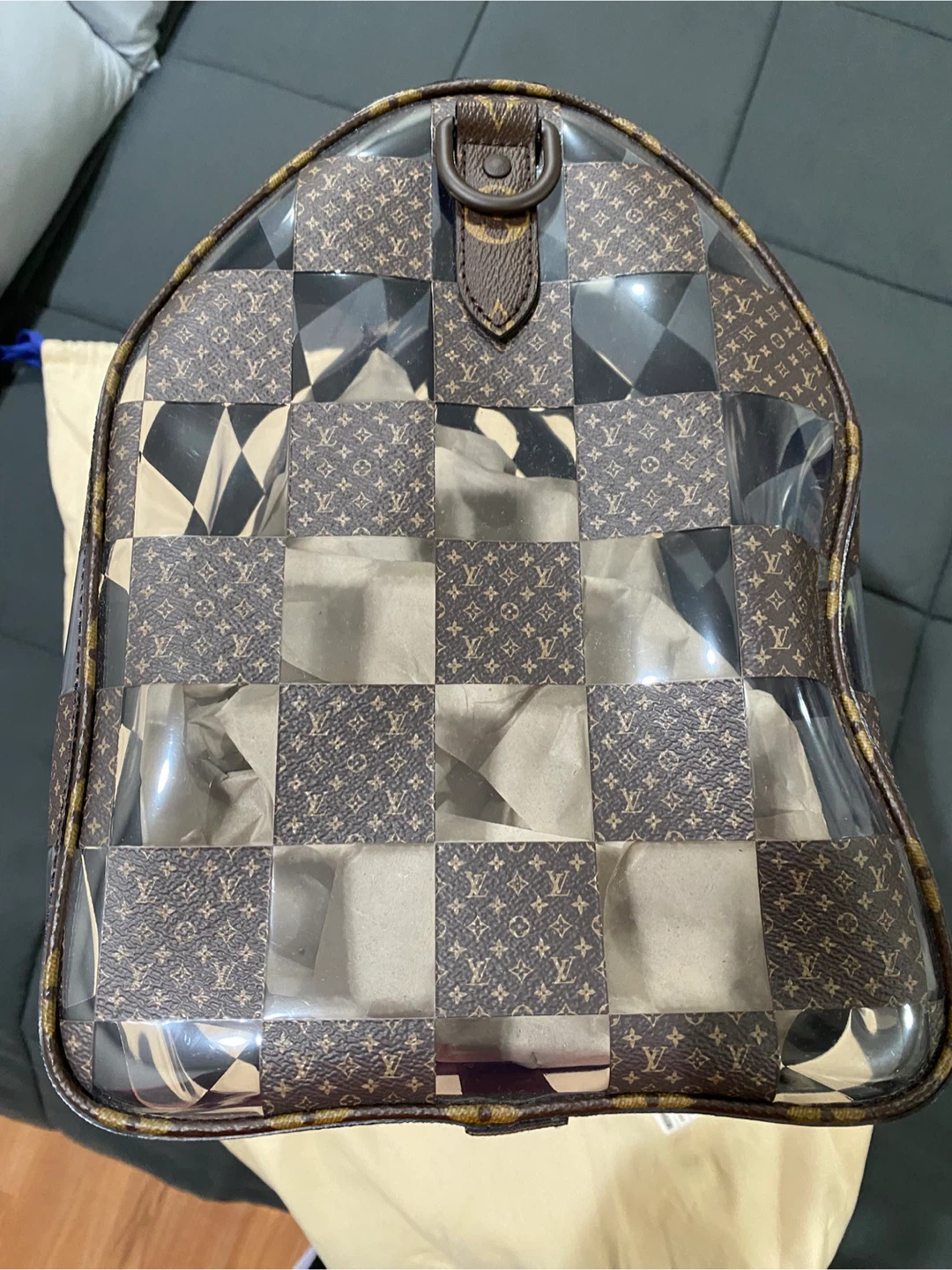 Louis Vuitton Monogram Coated Canvas Keepall Bandouliere 50 - photo 3