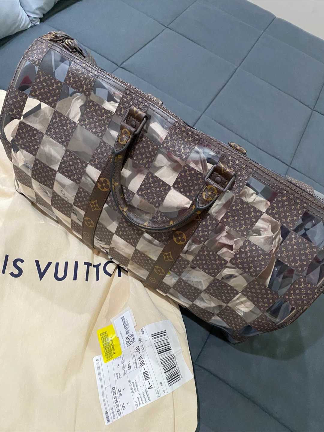 Louis Vuitton Monogram Coated Canvas Keepall Bandouliere 50 - photo 2
