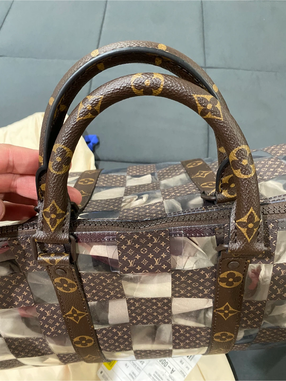 Louis Vuitton Monogram Coated Canvas Keepall Bandouliere 50 - photo 5