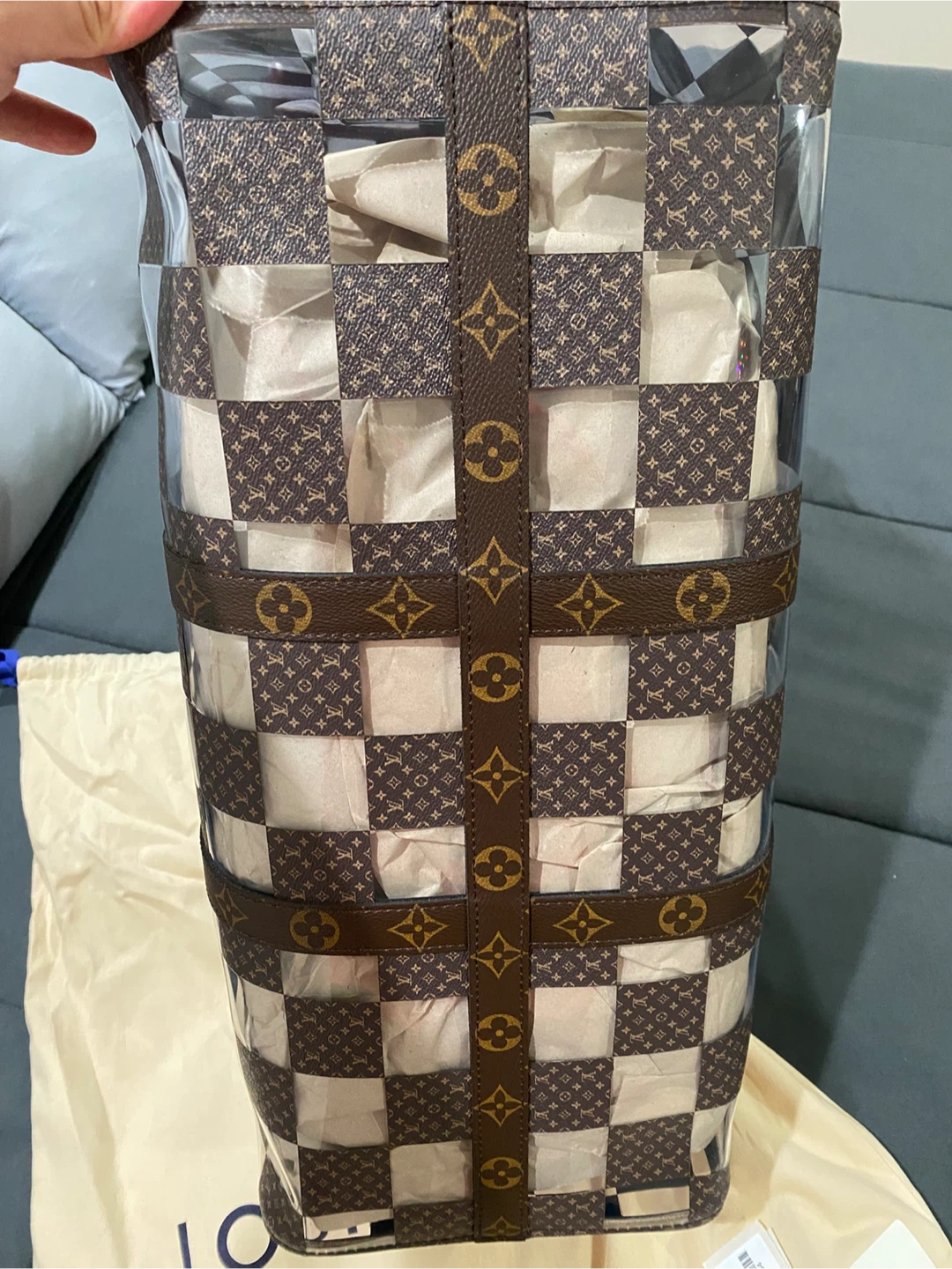 Louis Vuitton Monogram Coated Canvas Keepall Bandouliere 50 - photo 4