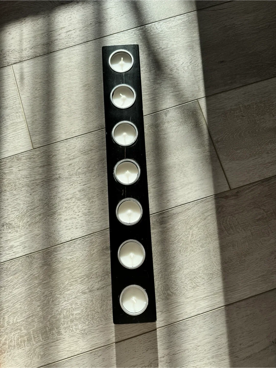 Black Tea Light Candle Holder image indicator(2)